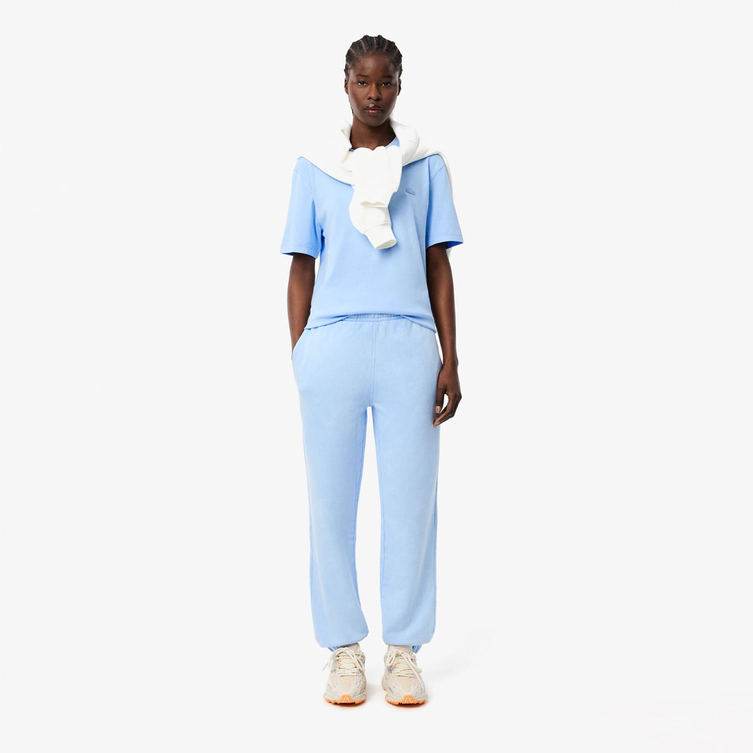 Lacoste Unisex Washed Effect Heavy Cotton T-Shirt