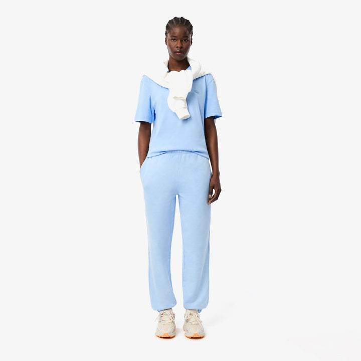 Lacoste Unisex Washed Effect Heavy Cotton T-Shirt