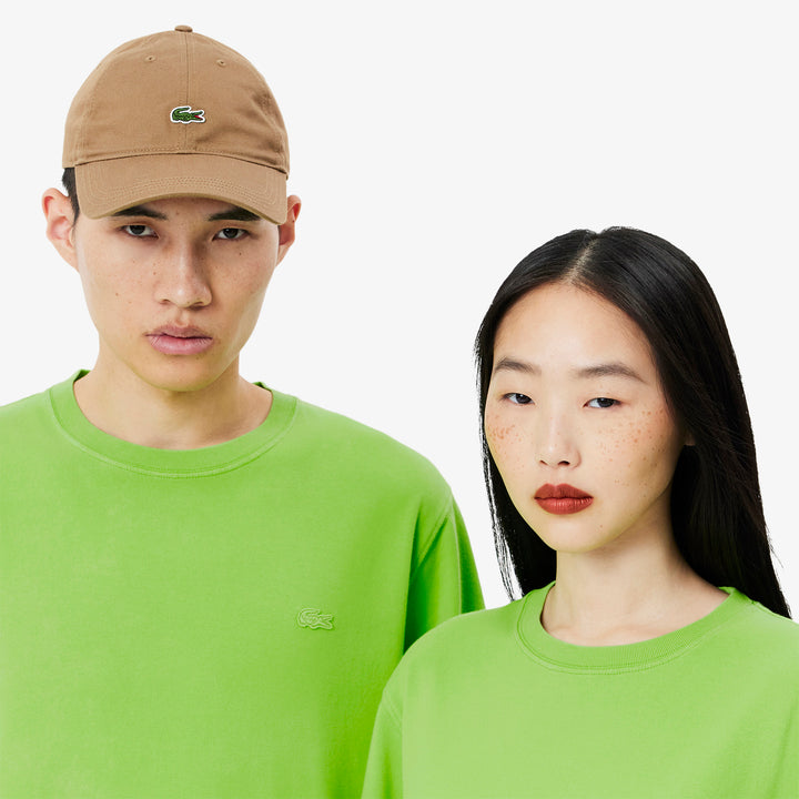 Lacoste Unisex Washed Effect Heavy Cotton T-Shirt