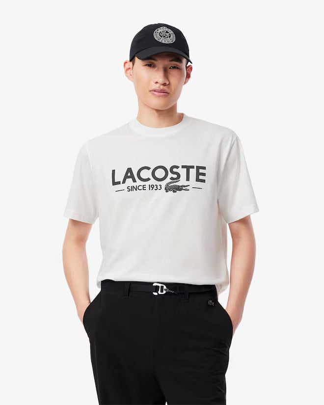 Lacoste Men's Printed Cotton T-Shirt
