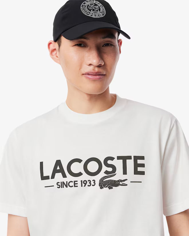 Lacoste Men's Printed Cotton T-Shirt