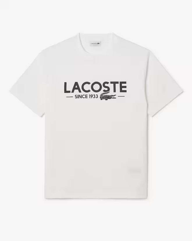 Lacoste Men's Printed Cotton T-Shirt