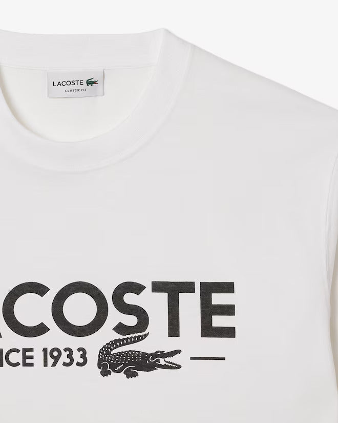 Lacoste Men's Printed Cotton T-Shirt