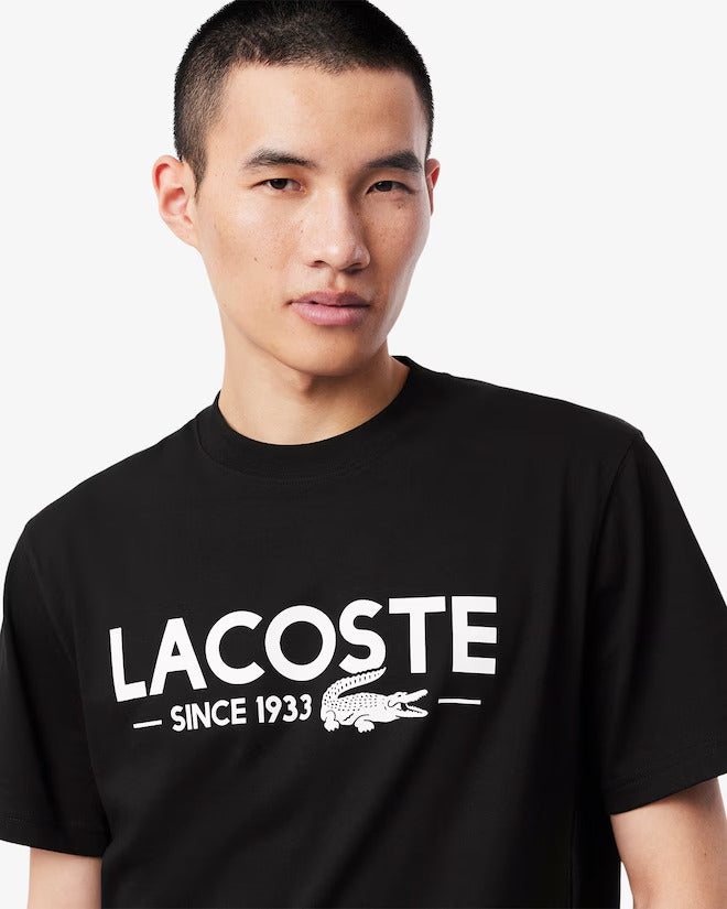 Lacoste Men's Printed Cotton T-Shirt