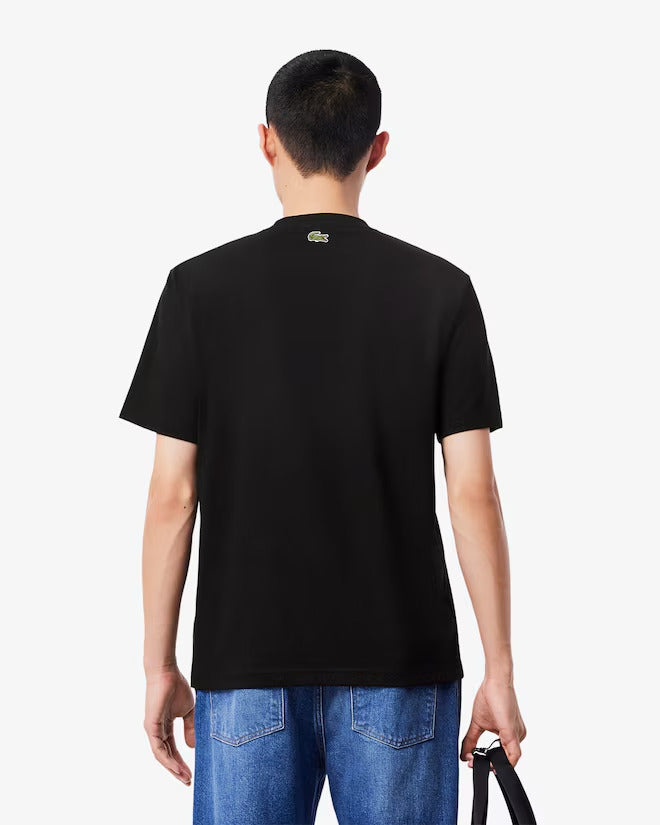 Lacoste Men's Printed Cotton T-Shirt