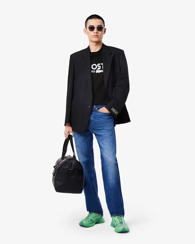 Lacoste Men's Printed Cotton T-Shirt