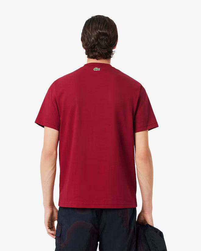Lacoste Men's Printed Cotton T-Shirt