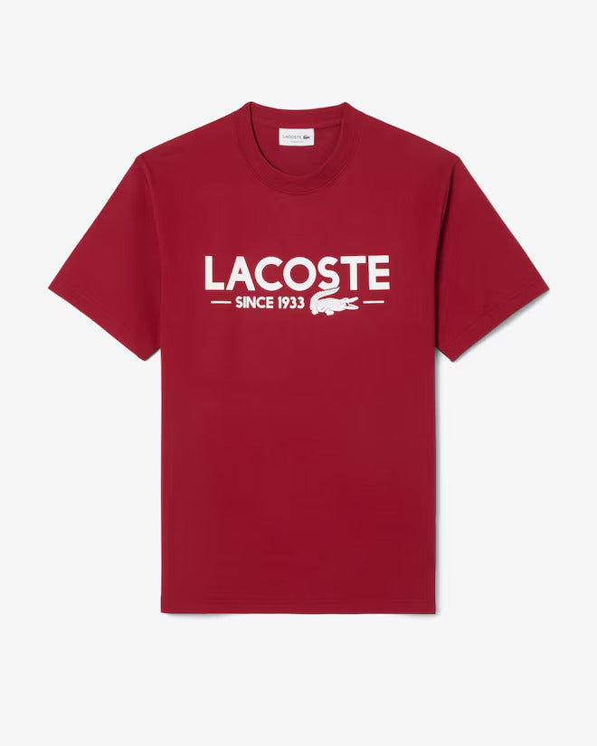 Lacoste Men's Printed Cotton T-Shirt