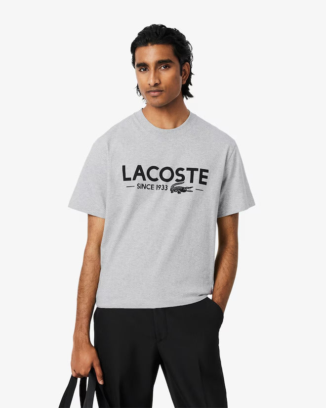 Lacoste Men's Printed Cotton T-Shirt