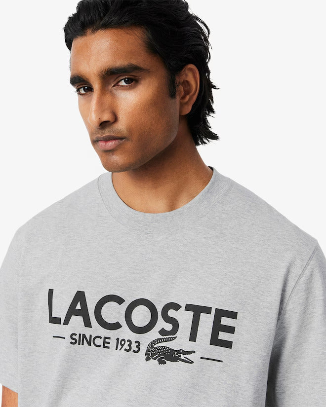 Lacoste Men's Printed Cotton T-Shirt