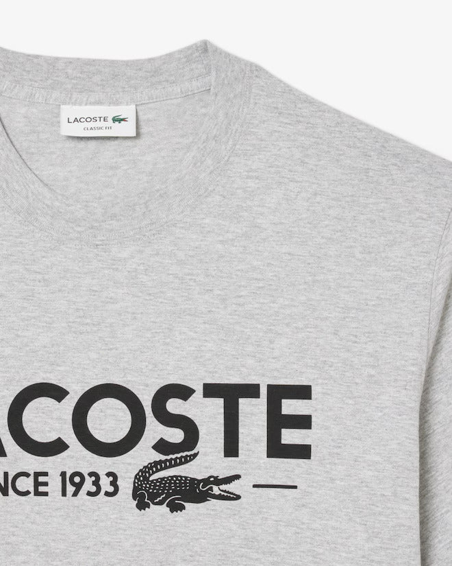 Lacoste Men's Printed Cotton T-Shirt