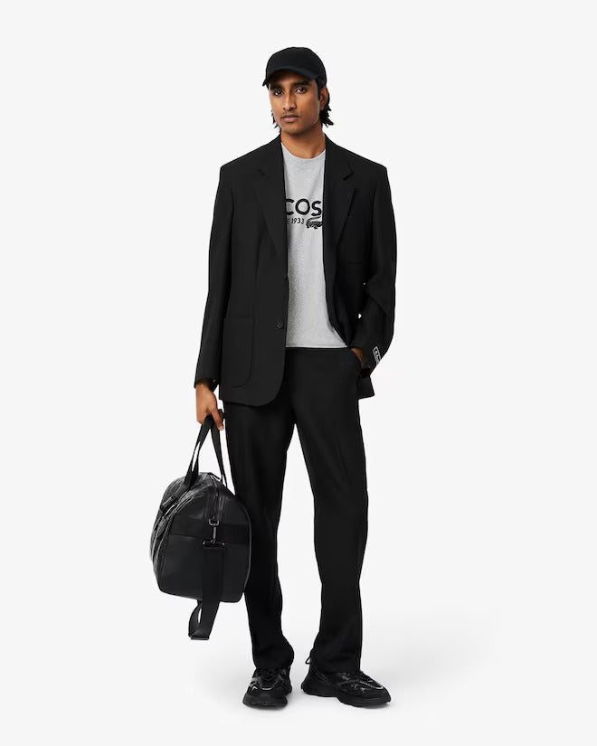 Lacoste Men's Printed Cotton T-Shirt