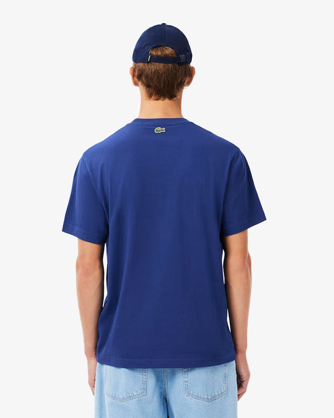 Lacoste Men's Printed Cotton T-Shirt