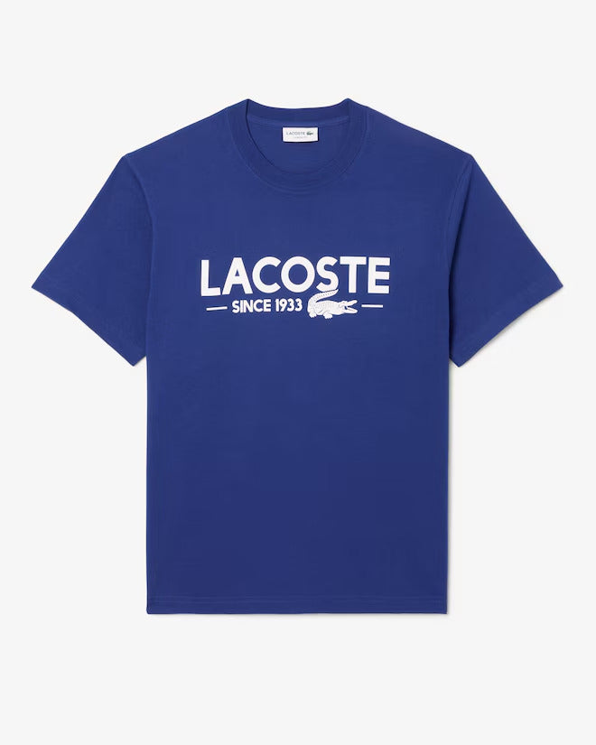 Lacoste Men's Printed Cotton T-Shirt