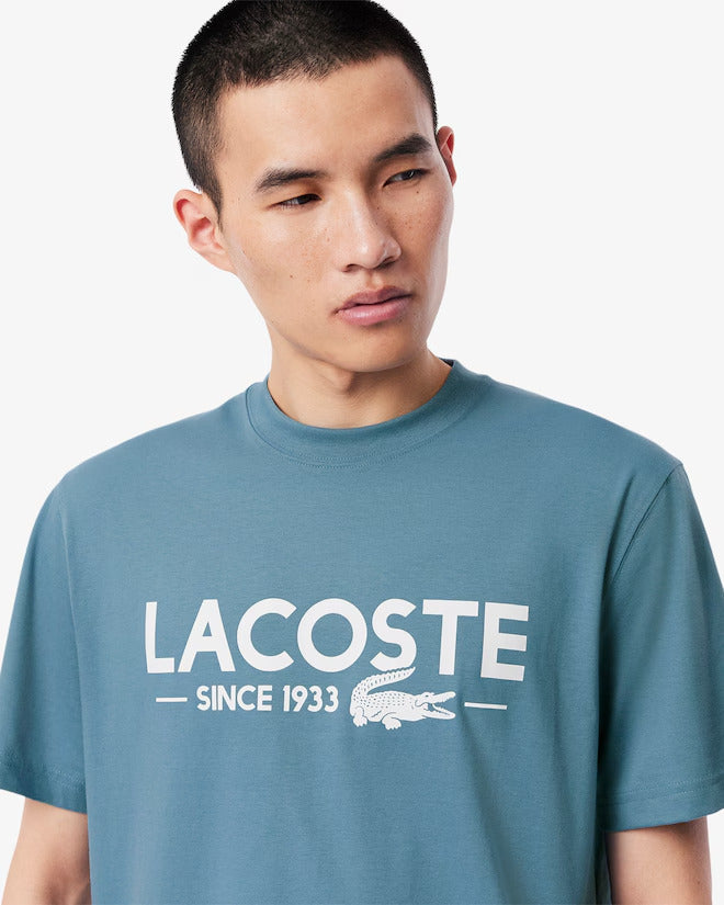 Lacoste Men's Printed Cotton T-Shirt