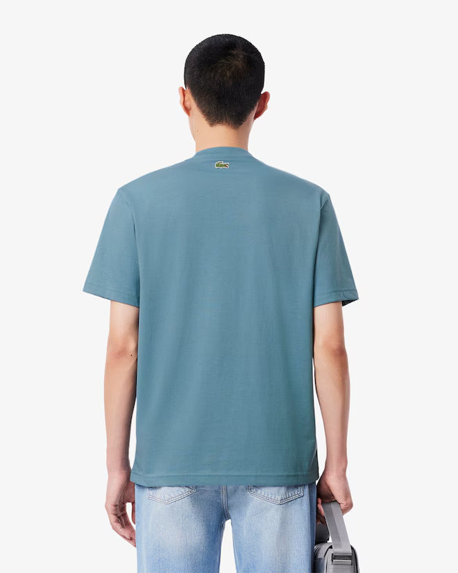 Lacoste Men's Printed Cotton T-Shirt