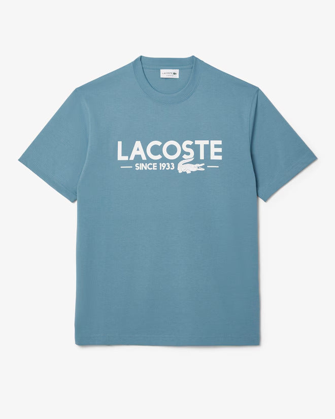 Lacoste Men's Printed Cotton T-Shirt