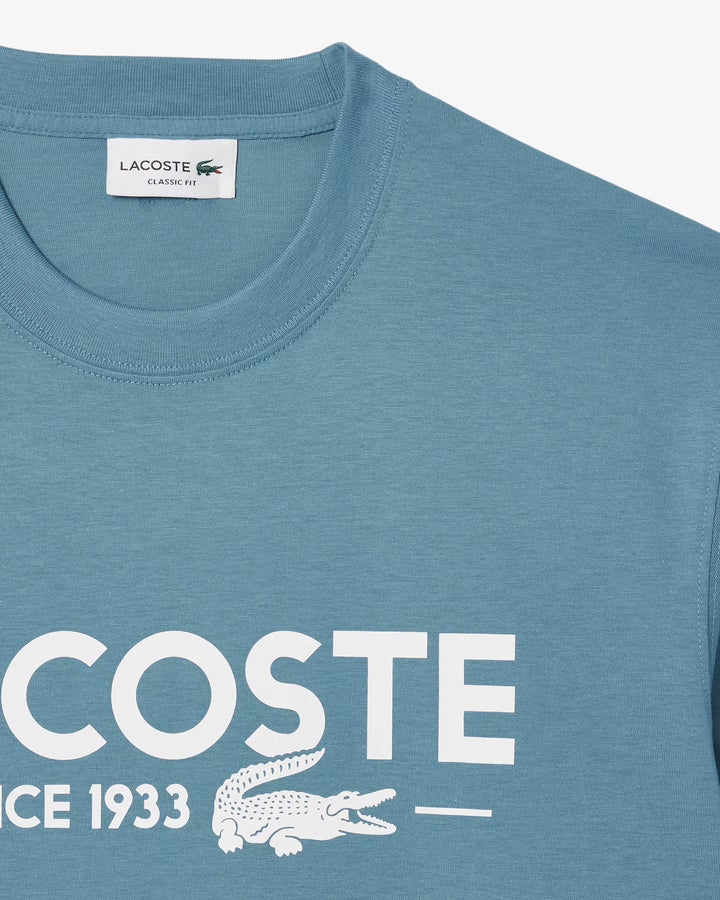 Lacoste Men's Printed Cotton T-Shirt