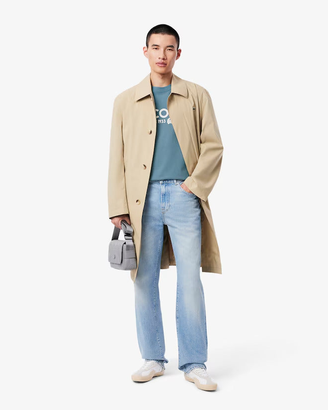 Lacoste Men's Printed Cotton T-Shirt