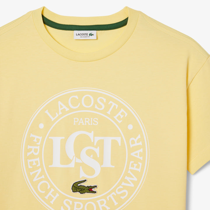 Lacoste Kids' Contrast Badge Cotton T-Shirt