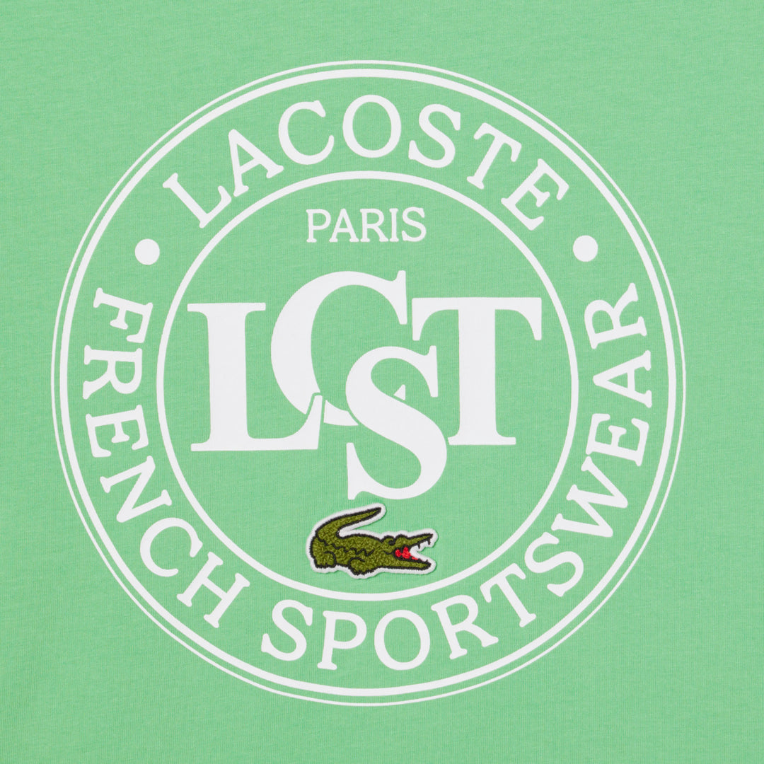 Lacoste Kids' Contrast Badge Cotton T-Shirt