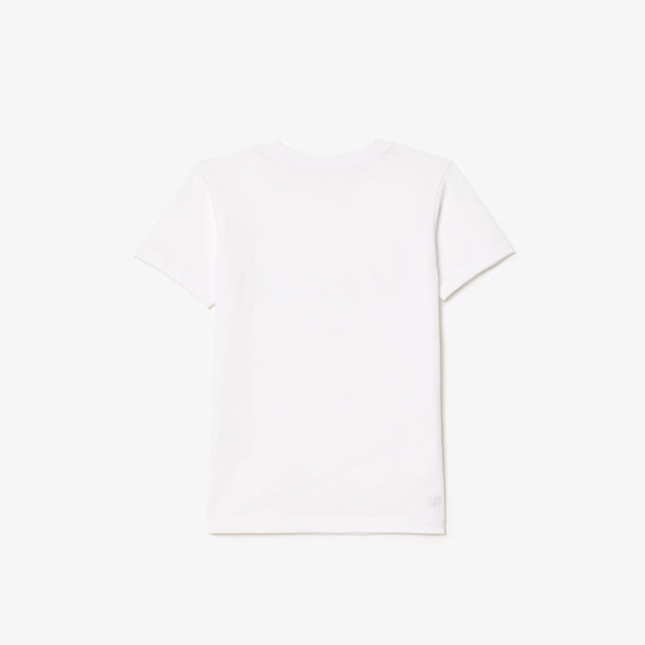 Lacoste Kids' Oversized Technical Cotton Tennis T-Shirt