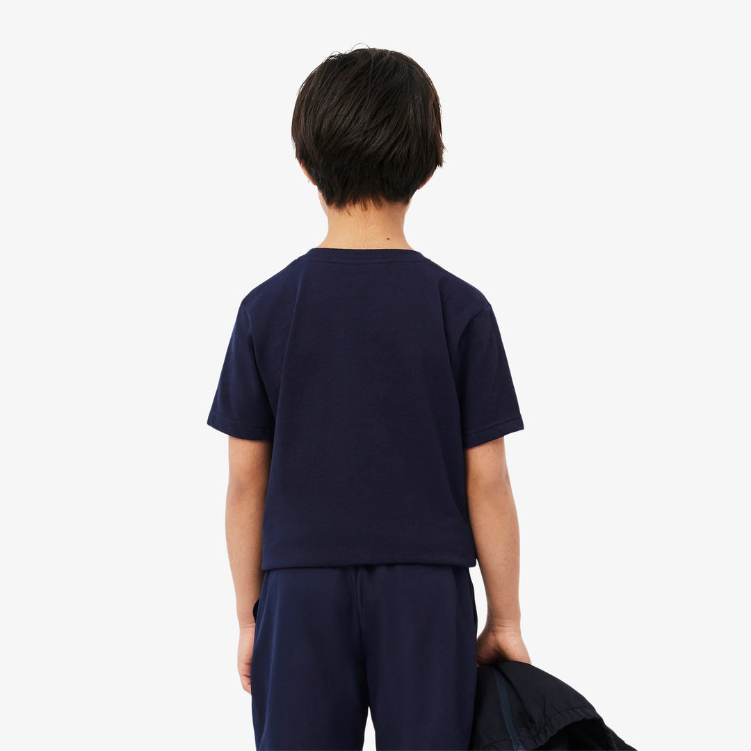 Lacoste Kids' Ultra Dry Technical Cotton Sport T-Shirt
