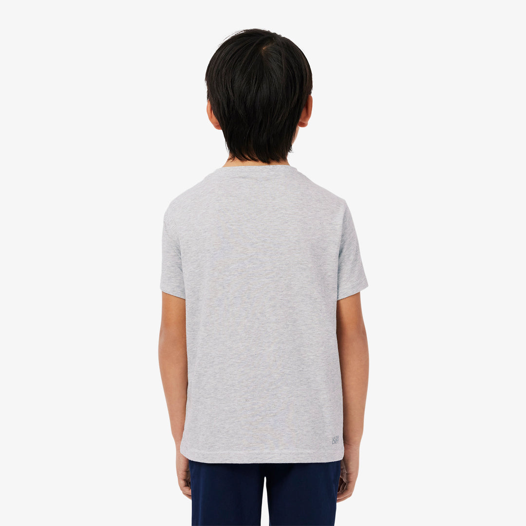 Lacoste Kids' Ultra Dry Technical Cotton Sport T-Shirt