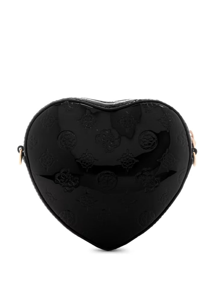 Guess Arnela Debossed Logo Mini Heart Bag