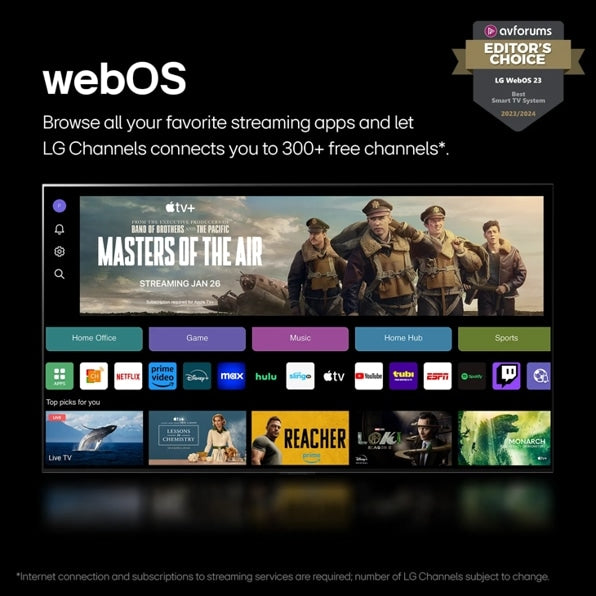 LG 98 Inch Class UHD Series 4K UHD Smart TV 2024