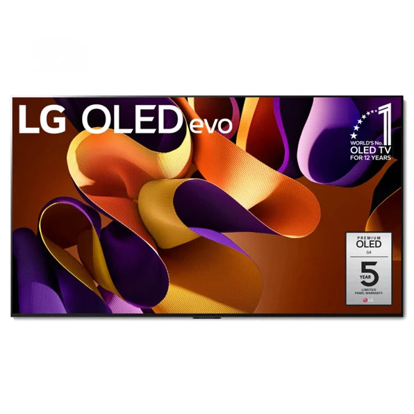LG OLED55G4SUB 55 inch Class LG OLED evo G4 4K Smart TV 2024 with Supplied TV Stand