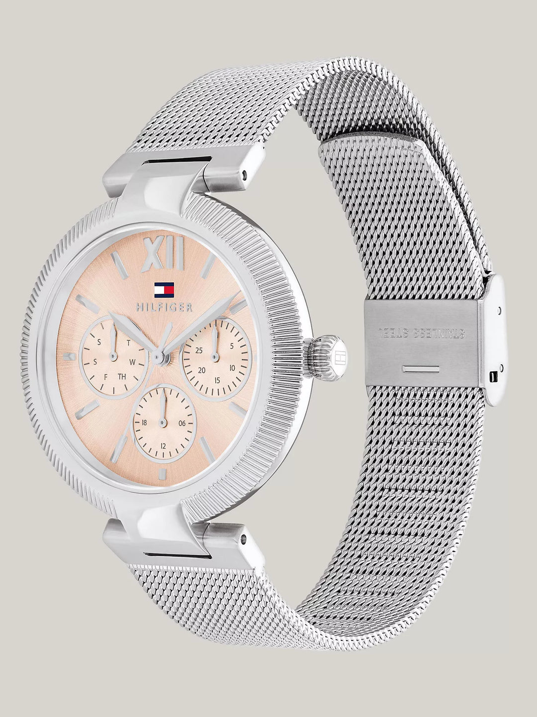 Tommy Hilfiger 36MM Multifunction Steel Mesh Watch