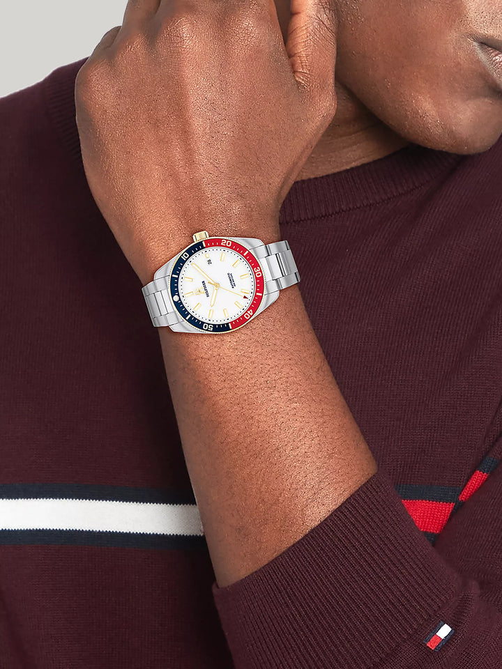Tommy Hilfiger 40MM Automatic Signature Diver Watch