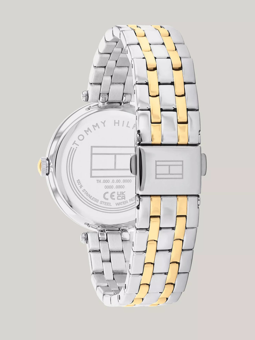 Tommy Hilfiger 34MM Crystal Bezel Two-Tone Watch
