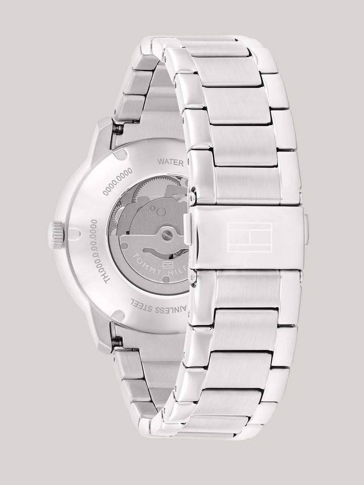 Tommy Hilfiger 43MM Skeleton Dial Automatic Watch