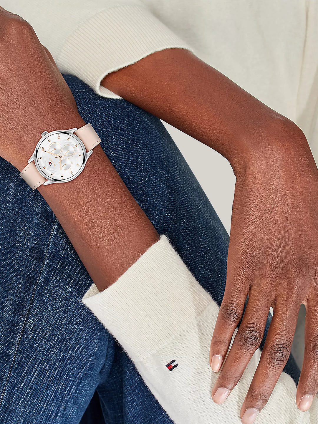 Tommy Hilfiger 38MM Stainless Steel Multifunction Watch