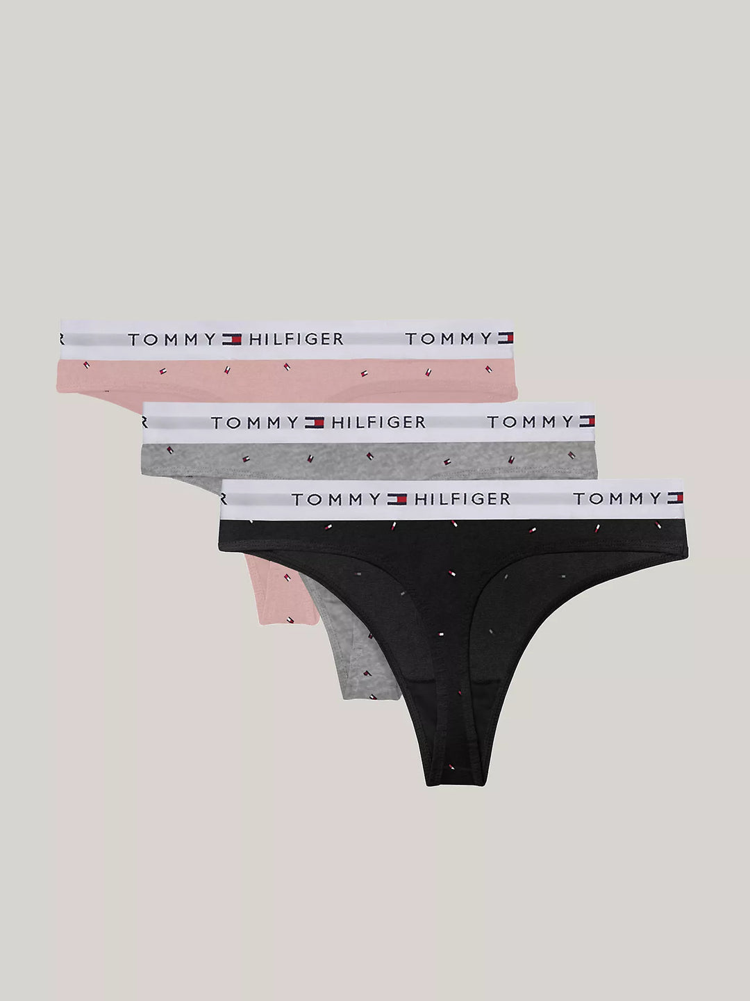 Tommy Hilfiger Cotton Classic Thong 3-Pack