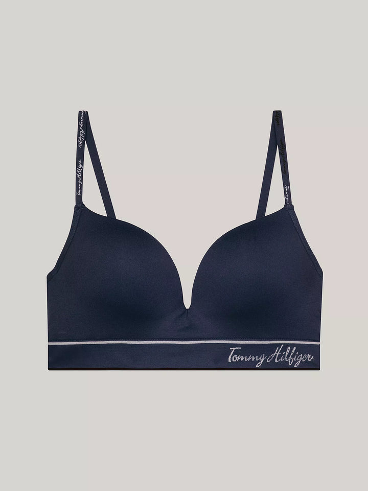 Tommy Hilfiger Signature Logo Push-Up Bralette