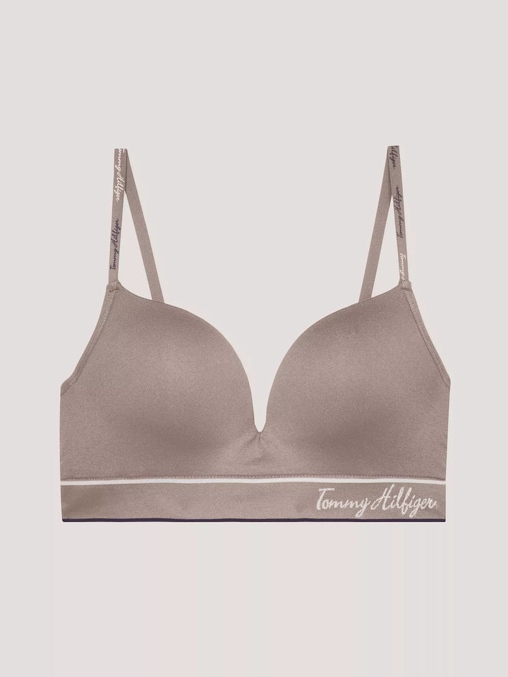 Tommy Hilfiger Signature Logo Push-Up Bralette
