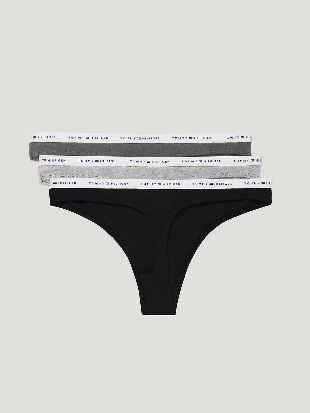 Tommy Hilfiger Logo Mix Thong 3-Pack