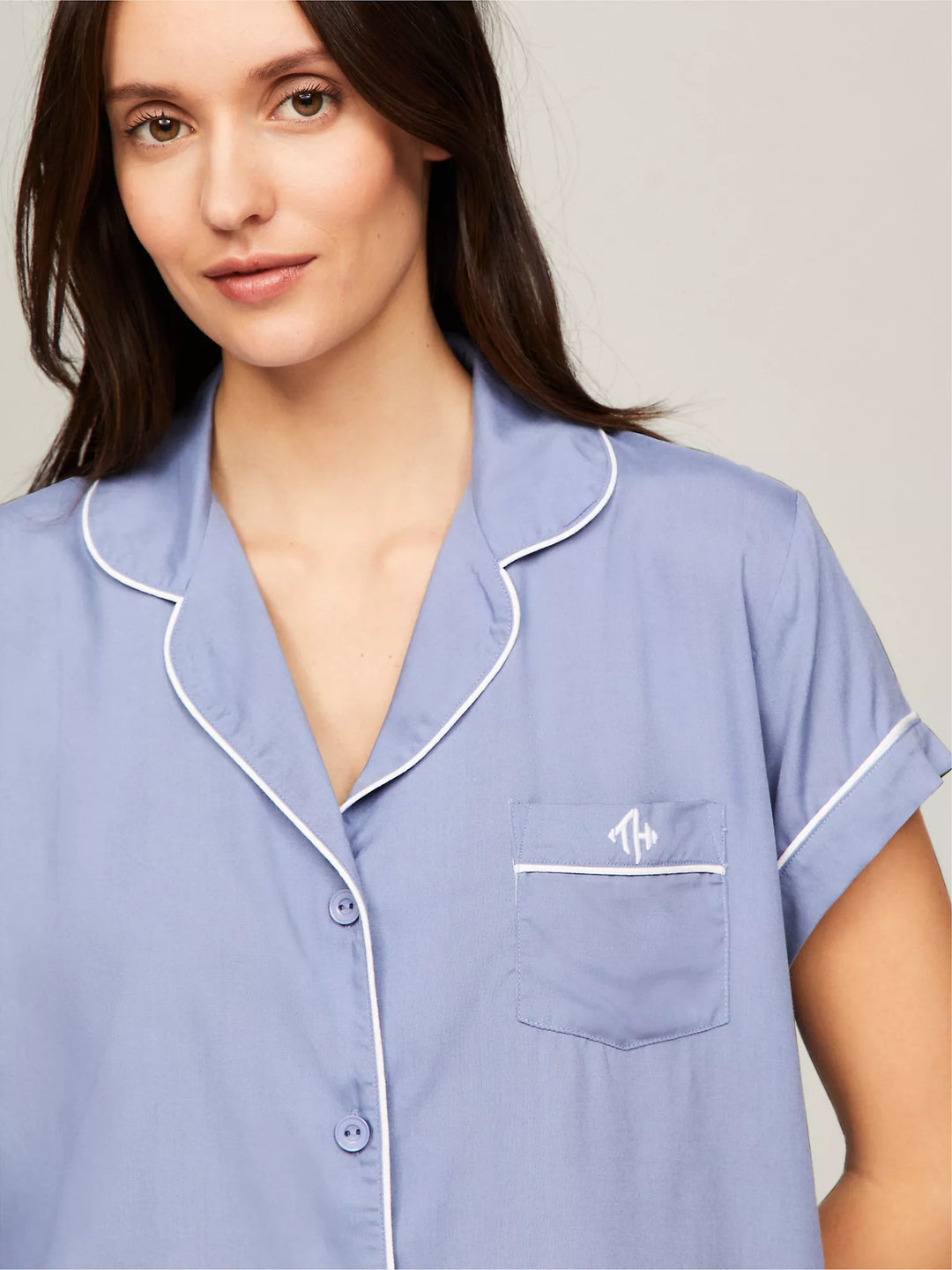 Tommy Hilfiger Embroidered Monogram Sleep Set