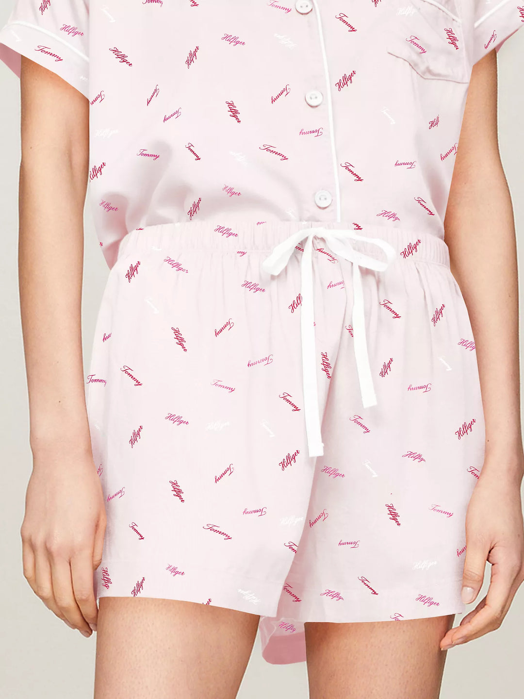 Tommy Hilfiger Embroidered Monogram Sleep Set