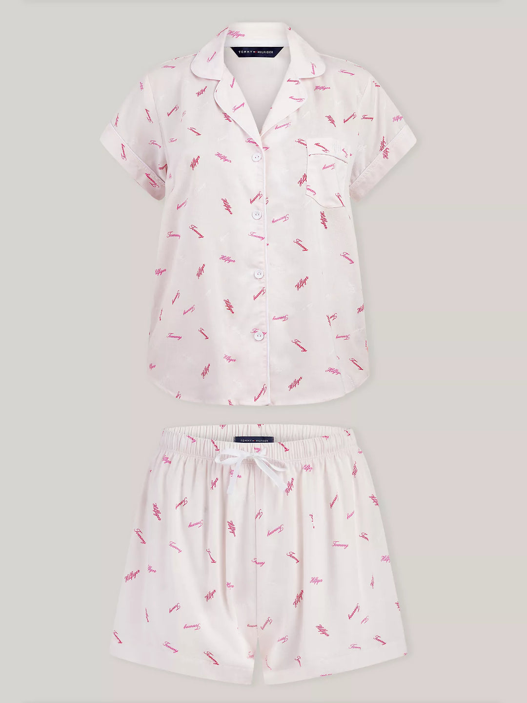 Tommy Hilfiger Embroidered Monogram Sleep Set