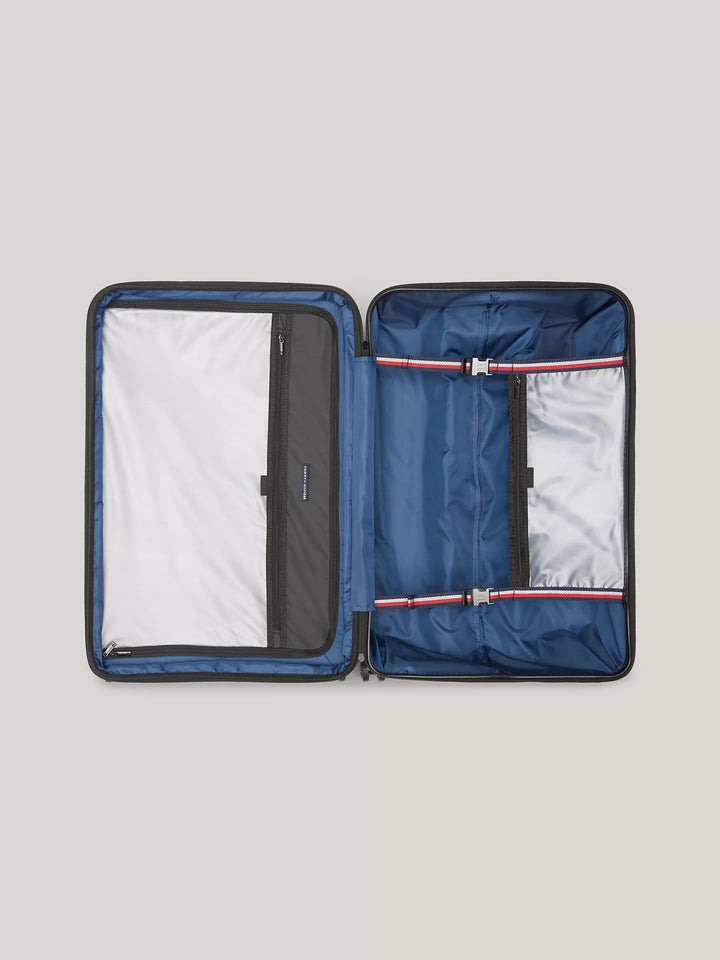 Tommy Hilfiger 28" Striped Hardcase Spinner Luggage