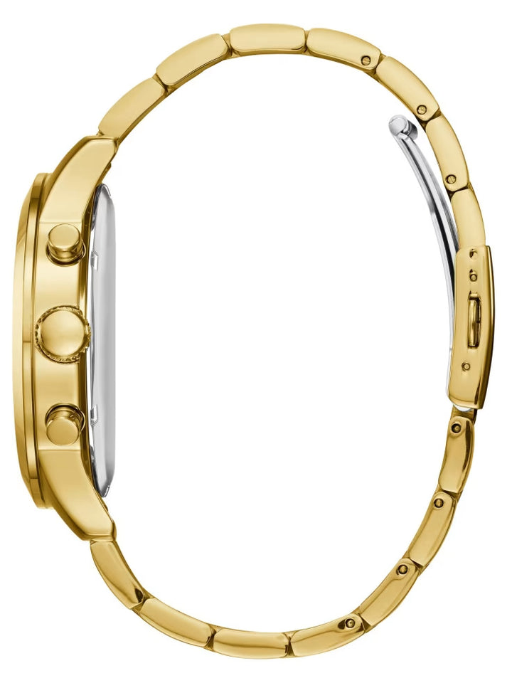 Guess Gold-Tone Classic Dress Watch