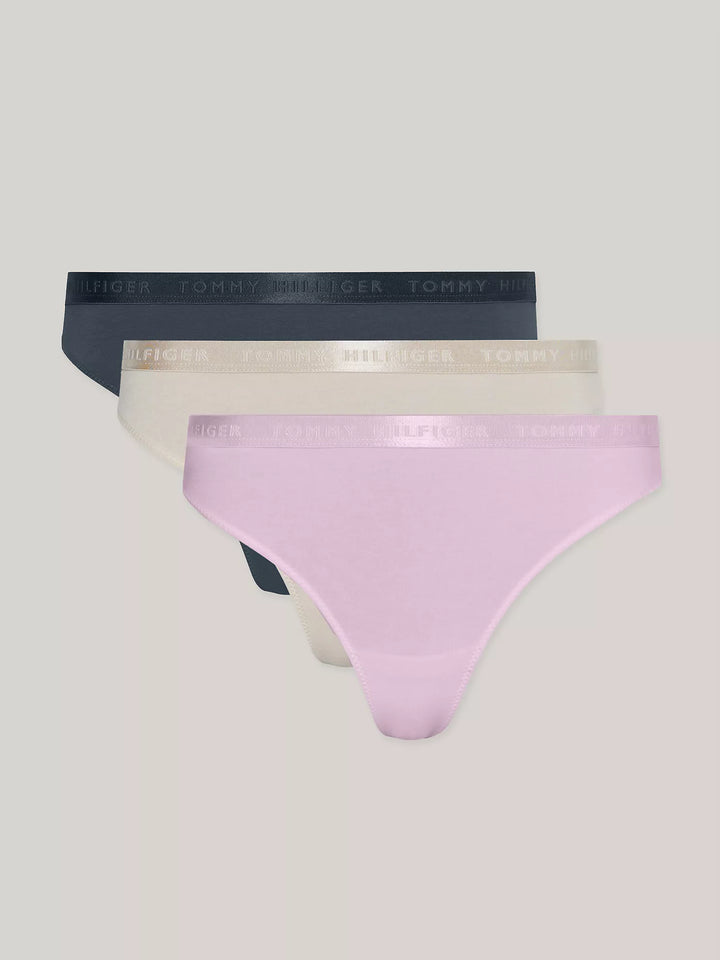 Tommy Hilfiger Everyday Luxe Thong 3-Pack