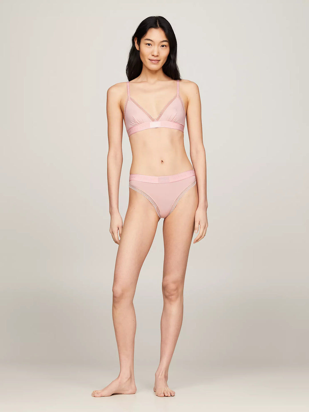 Tommy Hilfiger Hilfiger Badge Lace Triangle Bra