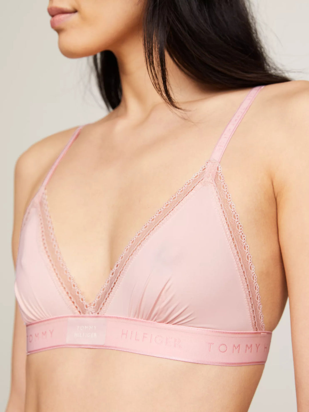 Tommy Hilfiger Hilfiger Badge Lace Triangle Bra