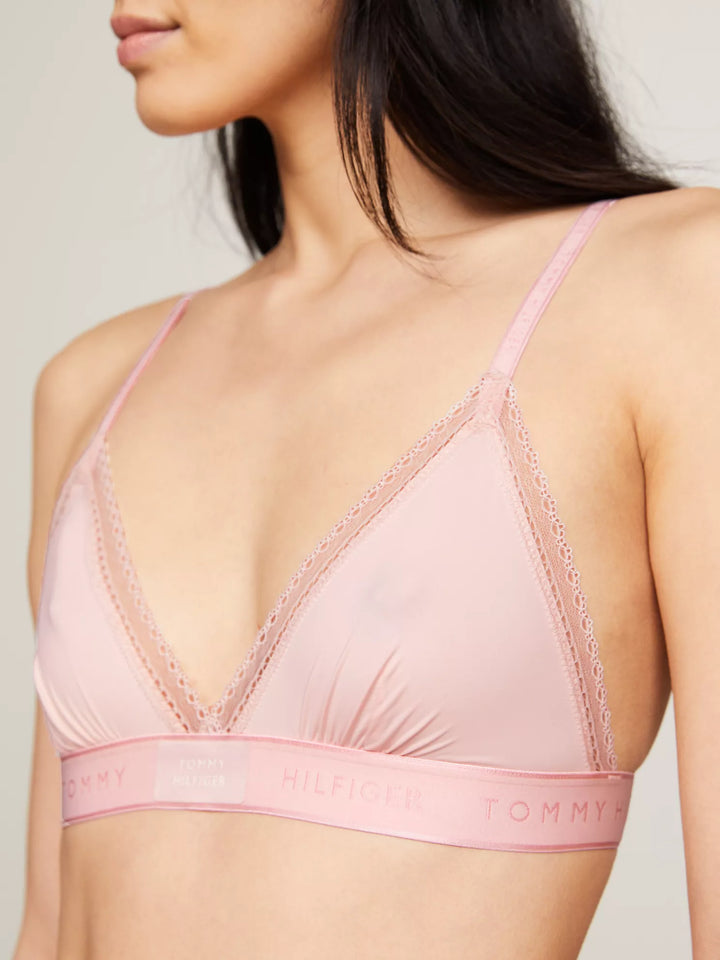 Tommy Hilfiger Hilfiger Badge Lace Triangle Bra