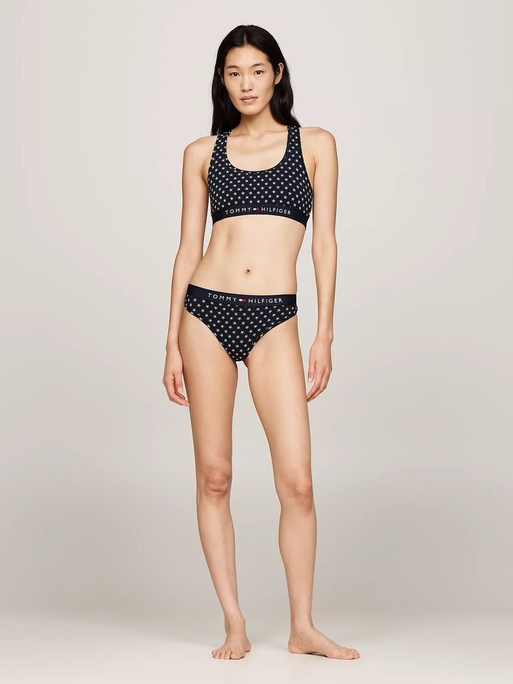Tommy Hilfiger Tommy Logo Star Print Thong